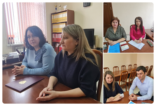 Рабочая встреча с сотрудниками Центра занятости населения по городу Черкесску.